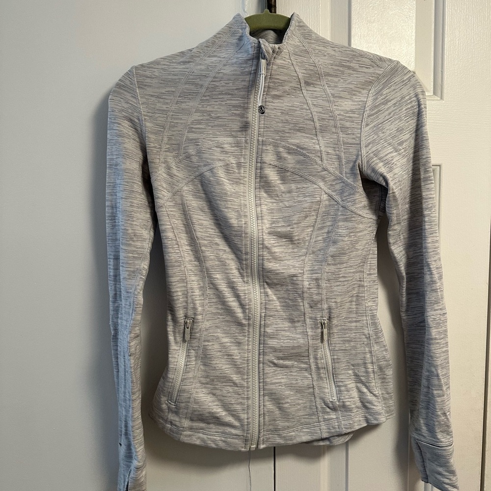 lululemon athletica Light Gray Utility Jacket